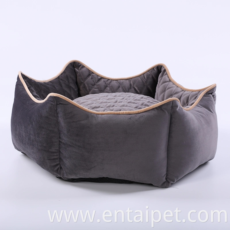 High Quality Faux Fur Pet Funny Dog Beds Factory Wholesale